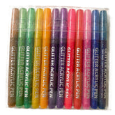 TouchHero - Glitter Pen Markers - 12pk Simple TouchHero